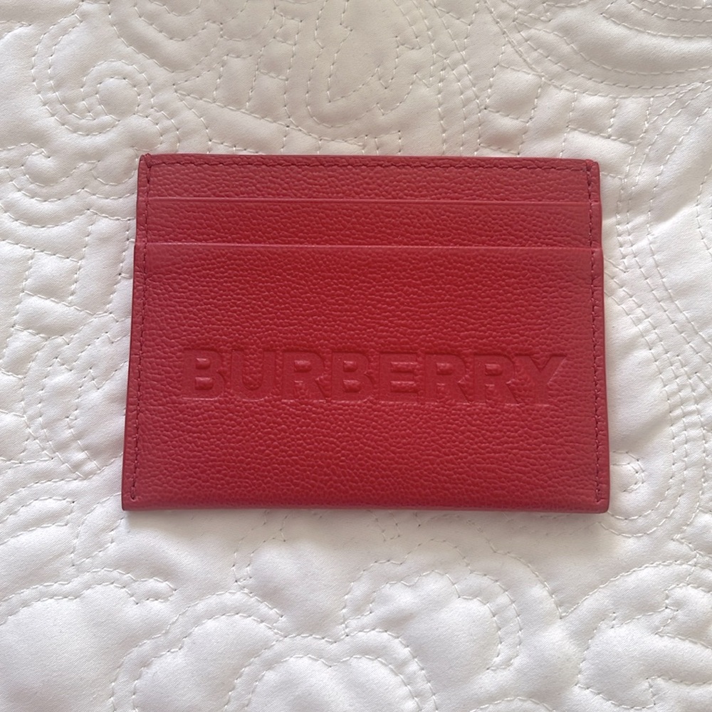 BURBERRY
LS Sandon Logo Leather Card Holder - Picture 3 of 4